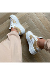 Sneakers lia Beige.