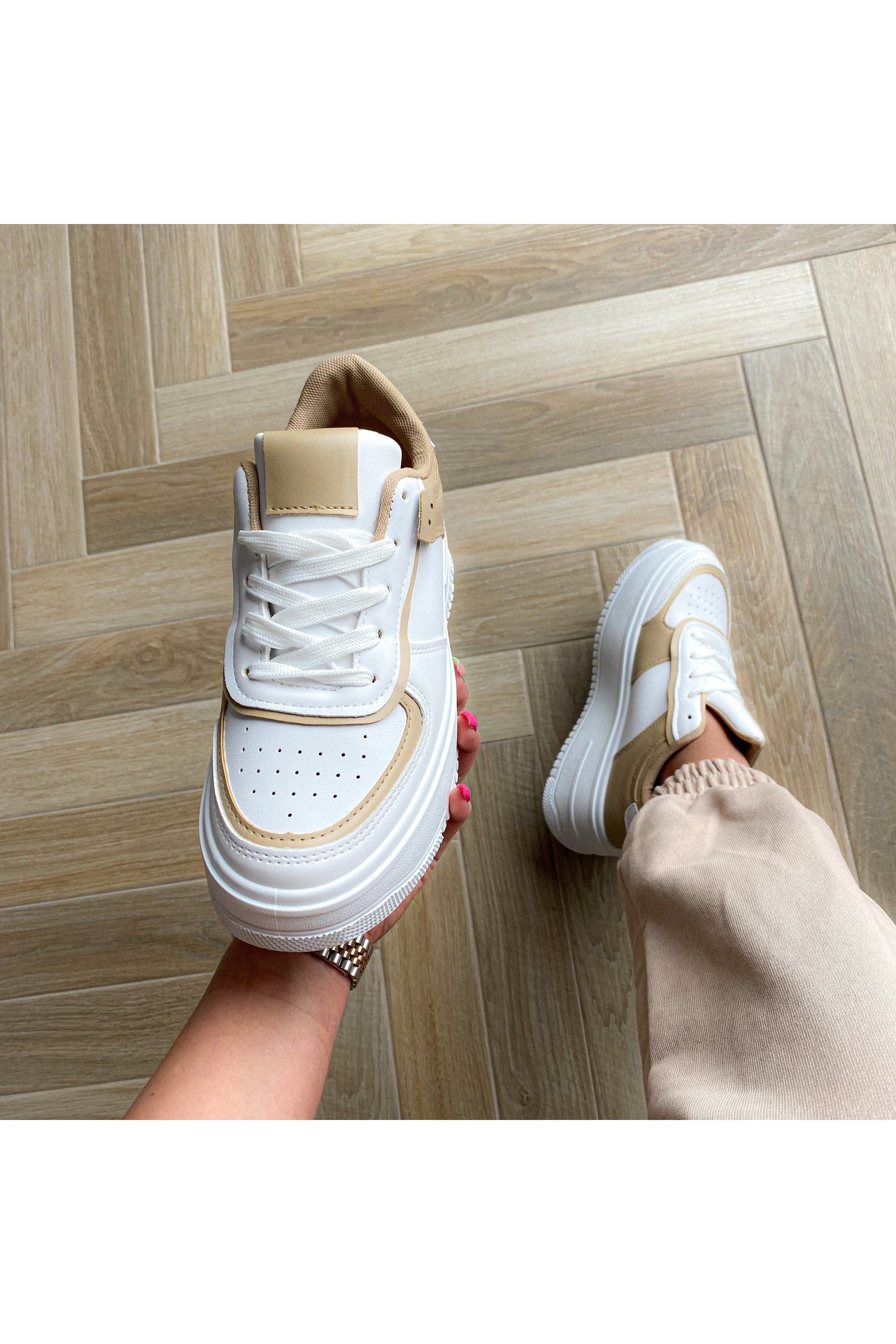 Sneakers lia Beige.